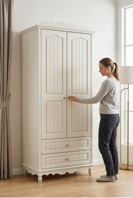 Kledingkast Kast Hout Ontwerp Slaapkamer Kasten Hout Meubels Meubilair Nieuw