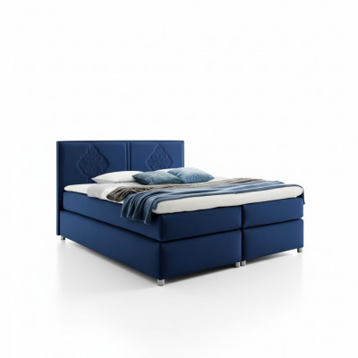 Boxspringbed Slaapkamer Bedden Bekleding Ontwerp Tweepersoons Hotel Luxe 200x200 Nieuw