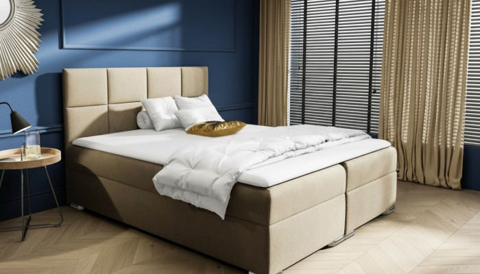 Boxspringbed Slaapkamer Bekleed Ontwerp Dubbel Hotel Modern Bed Bedlade