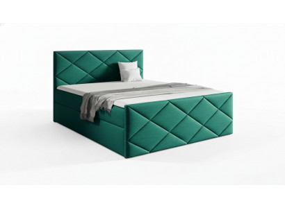 Bed Bedbox Boxspringbed 180x200 Slaapkamer Design Dubbel Modern