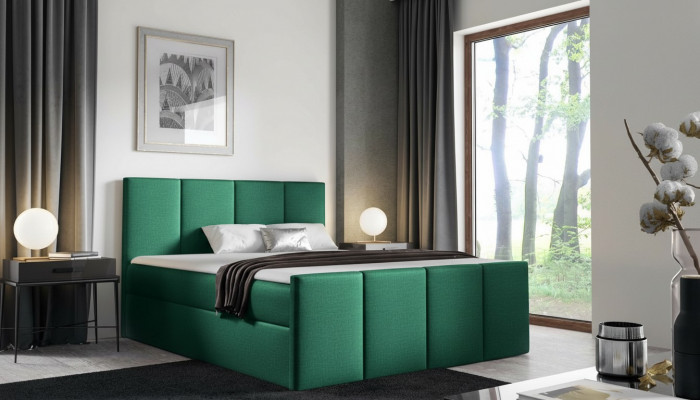 Bed Bedbox Boxspringbed Meubilair Slaapkamer Design Dubbel Hotel Modern Nieuw