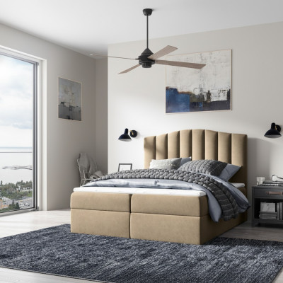 Slaapkamerontwerp Dubbel Hotel Luxe Bed Bed met Opbergruimte Boxspringbed 180x200 Nieuw