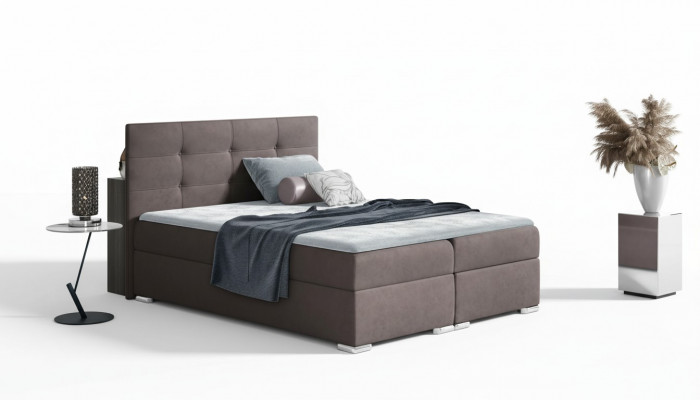 Bed Bedlade Boxspringbed 160x200 Slaapkamer Design Dubbel Hotel Modern
