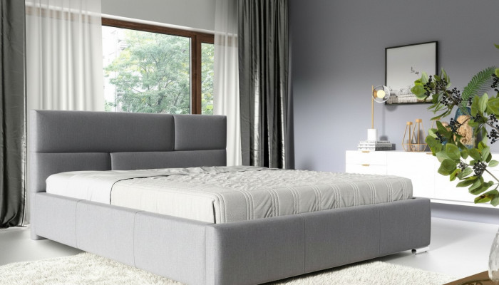 Bed Bed frame Bedroom design Double Hotel Modern Fabric New 180x200 Furniture