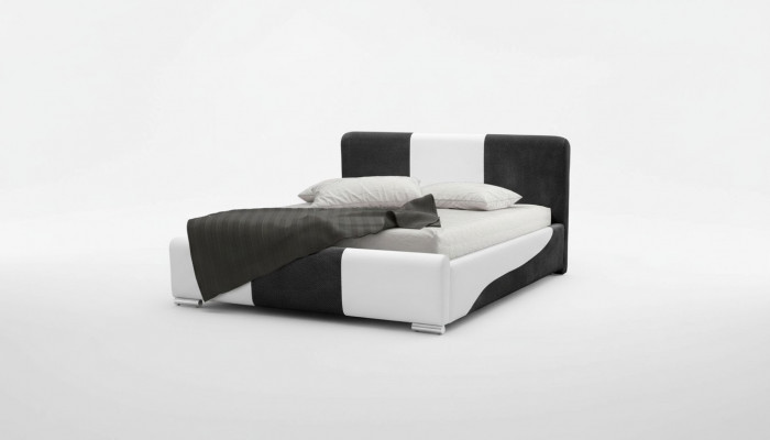 Bed bedframe Slaapkamer Ontwerp Dubbel Hotel Modern Stof 160x200 Bed Nieuw