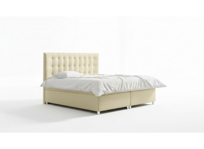 Bedlade gestoffeerd boxspringbed design tweepersoons hotel modern bed 160x200 nieuw