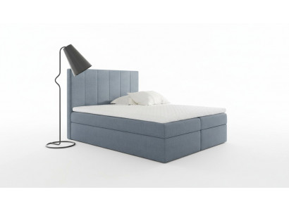 Modern bed slaapkamer bedden stof boxspringbed textiel ontwerp dubbel hotel