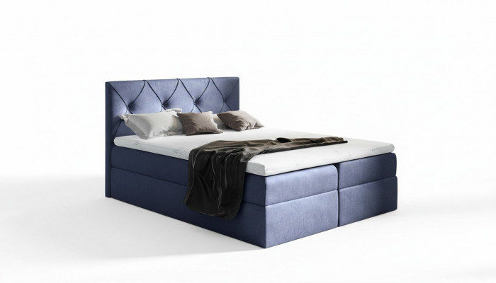 Modern bed slaapkamer bedden 200x200 boxspring bed textiel design dubbel