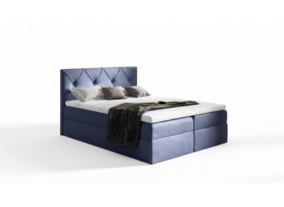 Modern bed slaapkamer bedden 200x200 boxspring bed textiel design dubbel