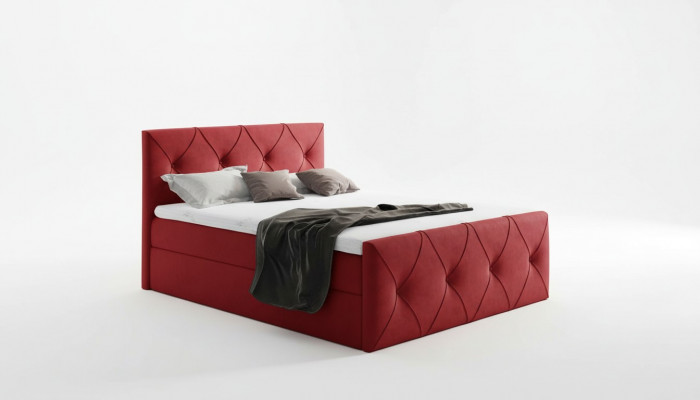 Bedlade Bed Slaapkamer Bedden Boxspring Bed Textiel Design Dubbel Hotel Nieuw