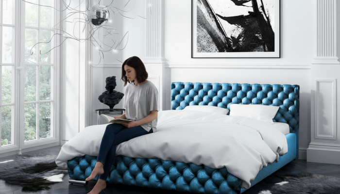 Boxspringbed 180x200 Tweepersoonsbed Hotel Modern Bed Slaapkamer Bedden Bedframe