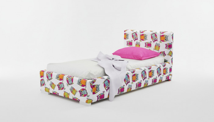 Jongerenbed kinderbed Kids Design Modern Bed kinderkamer 90 cm Bedlade Nieuw
