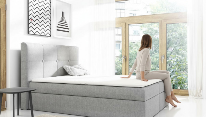 Boxspringbed Design Dubbel Hotel Modern Bed Slaapkamer Bedden 160cm