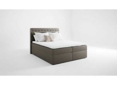 Bed met opbergruimte boxspring bed Eigentijds Dubbel Hotel 160cm Slaapkamer