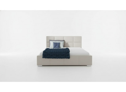 Dubbel Bed Gestoffeerde Bedden Lederen Bed Ontwerp Luxe Meubelen 200x200 Bedframe