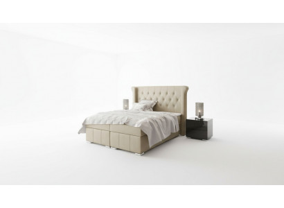 Chesterfield bed + opbergdoos boxspring bedden slaapkamer hotel Alle maten!