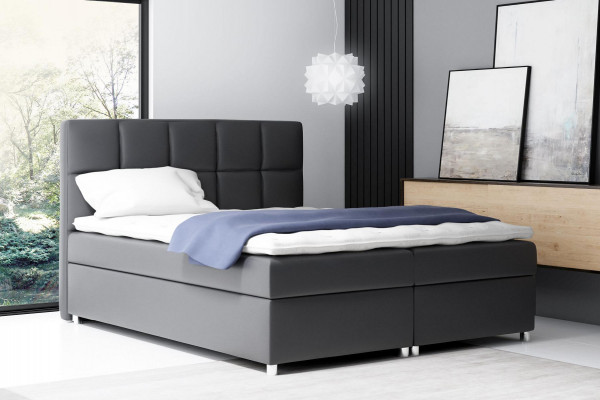 Boxspringbed dubbel hotelmeubilair bedden inrichting groot 200x200 slaapkamer