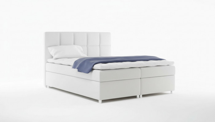 Boxspringbed dubbel hotelmeubilair bedden inrichting groot 200x200 slaapkamer