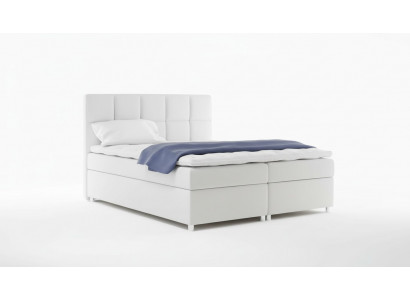 Boxspringbed dubbel hotelmeubilair bedden inrichting groot 200x200 slaapkamer