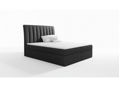 Echtelijk bed Bedframe Bed Bed met gestoffeerde polyester boxspringbed Tweepersoonsbed