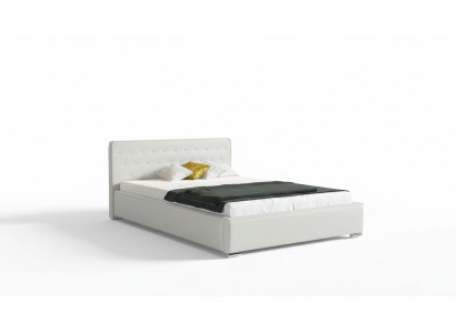 Tweepersoonsbed Huwelijksbed Bedframe Bed Gestoffeerd Bedden Polyester Bedframe Nieuw