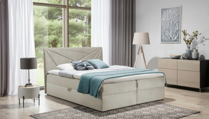Tweepersoonsbed bed met opbergruimte boxspring bed tweepersoonsbed bedden gestoffeerd bed 180cm