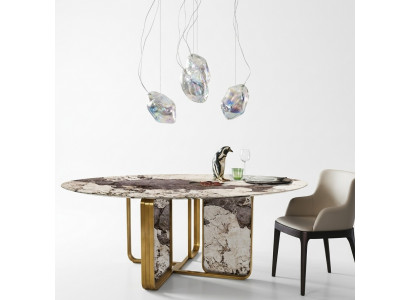Stenen eettafels Ronde tafels Design tafel Ronde meubels Eetkamer Modern Nieuw