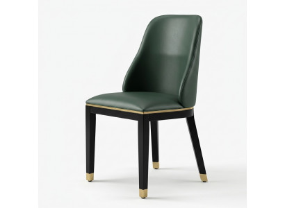 Stoel Stoelen Ontwerp Fauteuil Hout Bekleding Klassieke Echt hout Eetkamer Meubels