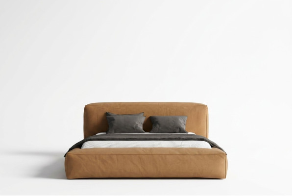 Ontwerp Bed Dubbel Modern Hotel Textiel Luxe Slaapkamer Bedden Bedframe