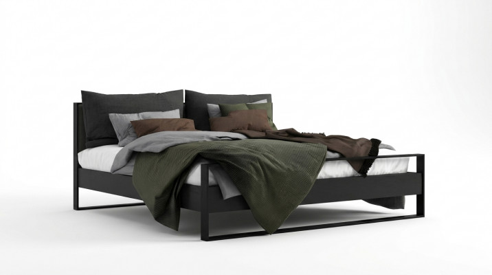 Bed Dubbel Modern Hotel Textiel Luxe Slaapkamer Bedden Bedframe Ontwerp