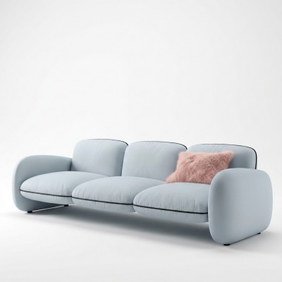 Bank 3 zits bank Stof Woonkamer Design Banken Bekleding Modern Meubels