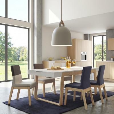 Stoel fauteuil eetkamerstoel eetkamer stoel stoffen houten luxe 1 zitplaats nieuw
