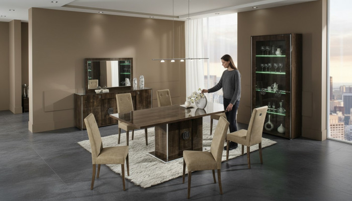 Stoelgroepset hout Nieuw gestoffeerd meubilair Keuken Woonkamer Eetkamer 6x Stoelen