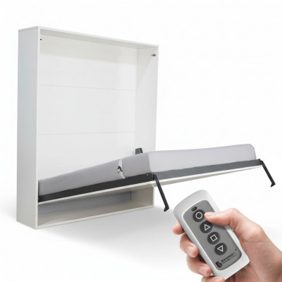 Elektrisch opklapbaar bed wandbed afstandsbediening kasten bedden kast nieuw