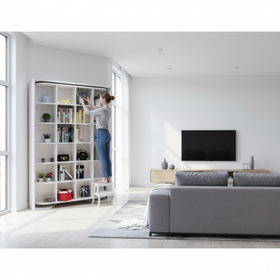 Bed Boekenkast Plank Logeerbed Kasten Wandkast Bedden