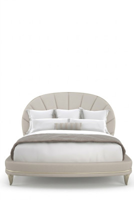 Luxe bed Hotel Royal meubels stoffen bedden design inrichting gestoffeerd bed frame