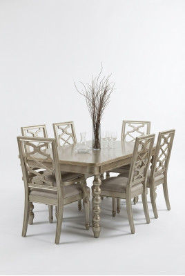 Eetkamer set Eetgroep Houten Tafel Tafels 7-delig Compleet Set 6 Stoelen Eettafel