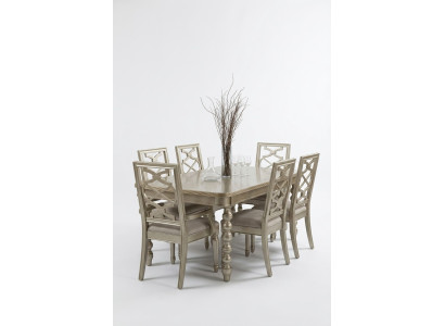 Eetkamer set Eetgroep Houten Tafel Tafels 7-delig Compleet Set 6 Stoelen Eettafel