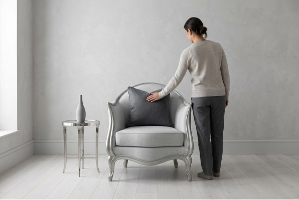 Ontwerperstoel Beklede Bank 1-Zits Relaxfauteuil Eenzitter TV Fauteuil Club Lounge