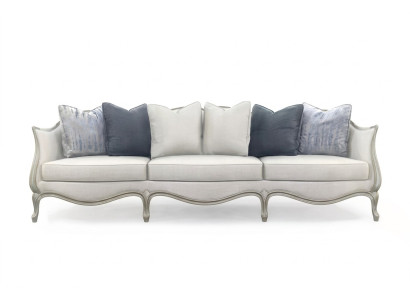 Ontwerpbank 3-zits stoffen bank bank sofa gestoffeerde banken woonkamer driezits meubels