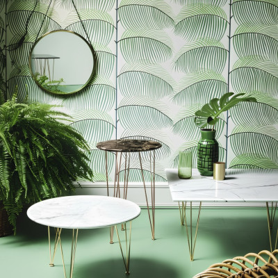 Salontafel Ontwerp Metalen Bank Bijzettafel Ronde Tafel Woonkamer Tafels alfitalia