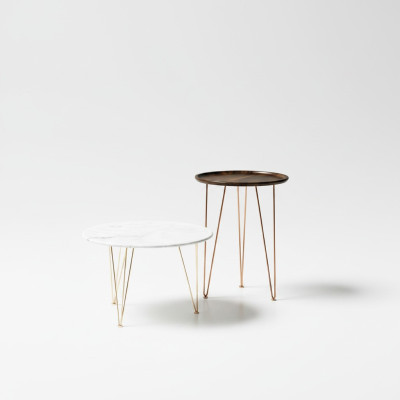 Salontafel Ontwerp Metalen Bank Bijzettafel Ronde Tafel Woonkamer Tafels alfitalia