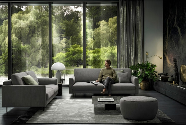 Luxe meubels woonkamer banken Bankstel 3-zits Modern alfitalia Banken Italië Nieuw