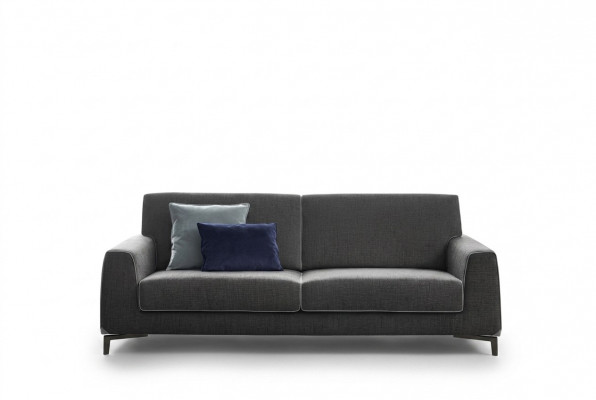 Ontwerp Grijs Bankstel 3-Zits Modern Stof Bank Bankstel Luxe alfitalia