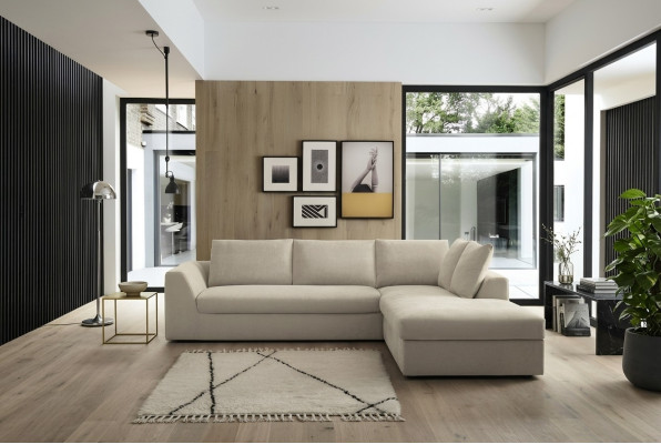 Luxe hoekbank L-vorm banken bank leer meubels banken stof design Nieuw alfitalia