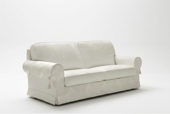Textiel stof luxe 3-zits bank gestoffeerde houten frame bank textiel bank alfitalia
