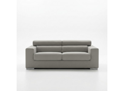 Bankstel 3-zits bank Moderne Luxe Beklede Zitbank textiel Grijs Stof alfitalia