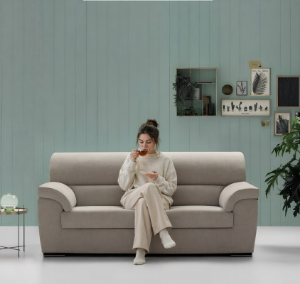 Polsterbank Bankstellen Club Lounge Design 2-zits Banken Bank Textiel alfitalia