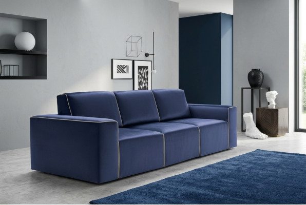 Driepersoonsbank Bekleding Design Bank Moderne 3-zits Banken Woonkamermeubilair Alfitalia