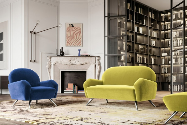 Ontwerp Bank Moderne Bankstel Set Kantoorinrichting Sofa Set 2+1 Italiaanse meubels